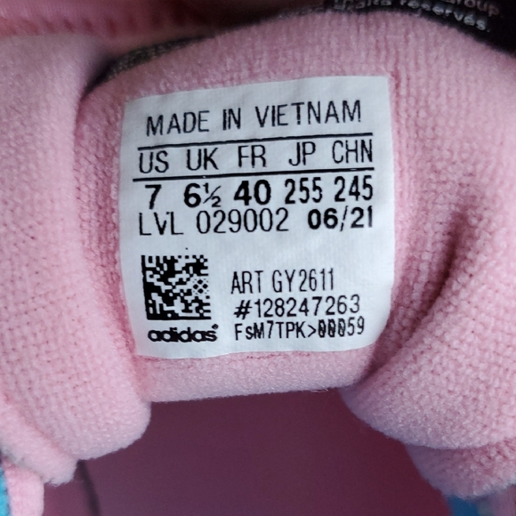 Adidas X LEGO Sport J Collaboration Running Shoes Size 8 - Picture 13 of 16